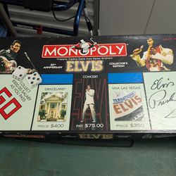 Elvis  Monopoly Game. $30.00 obo.