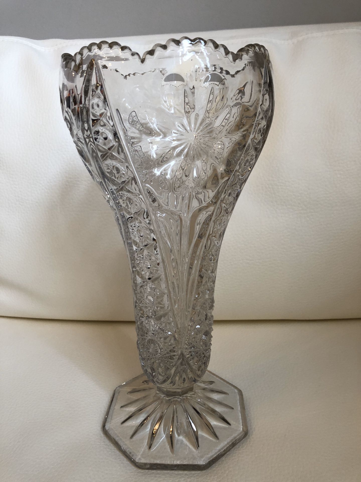 Tall 12”x5.5” Vase from Europe