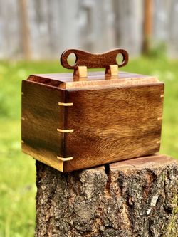 Handmade Wooden Keepsake Box