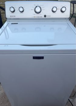 MAYTAG CENTENNIAL HE KING SIZE STAINLESS STEEL WASHER. PERFECT CONDITION.