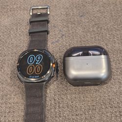 Samsung Ultra watch & Buds 3 pro