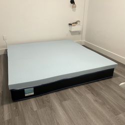 King Mattress (Spring) With Foam Topper 12” Total