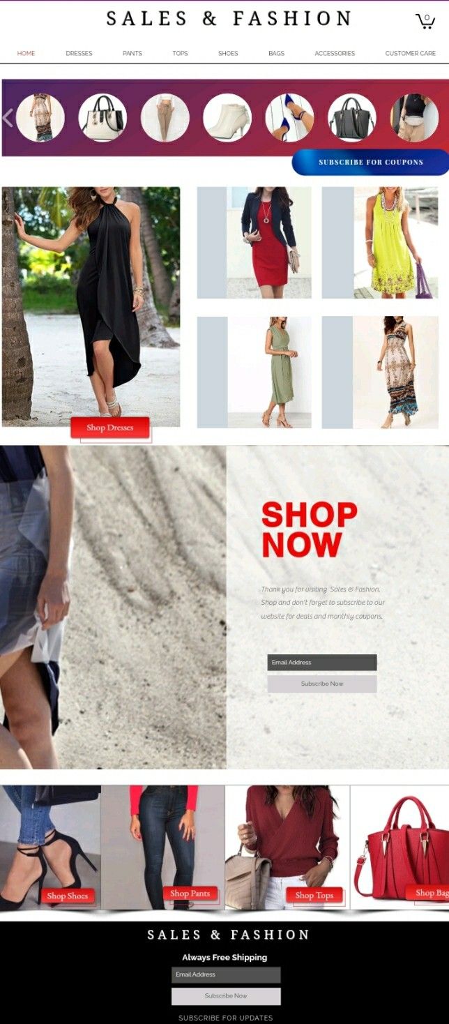 Wix Website Template