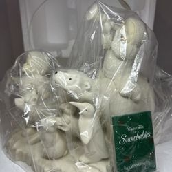 Department 56 SNOWBABIES Wish Upon A Fallen Star Figurine In Box 68839 Christmas 
