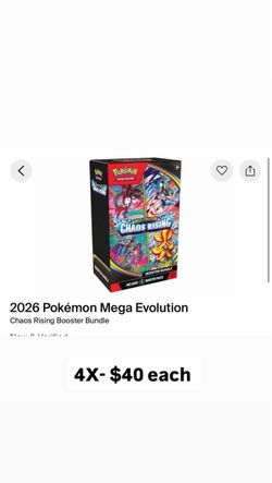 POKEMON CHAOS RISING BOOSTER BINDER