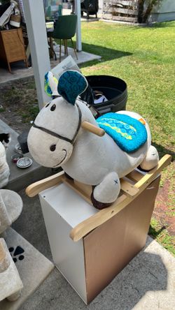Infant baby rocking horse. Used needs some cleaning
