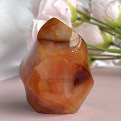 Red Carnelian Flame