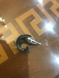 Sterling silver brosh