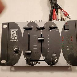 DAK 2800-PC AUDIO MIXER