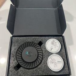 Black Electric Whiskey Smoker Kit with 6 Wood Chips, Built in lighter, No need for butane (New)