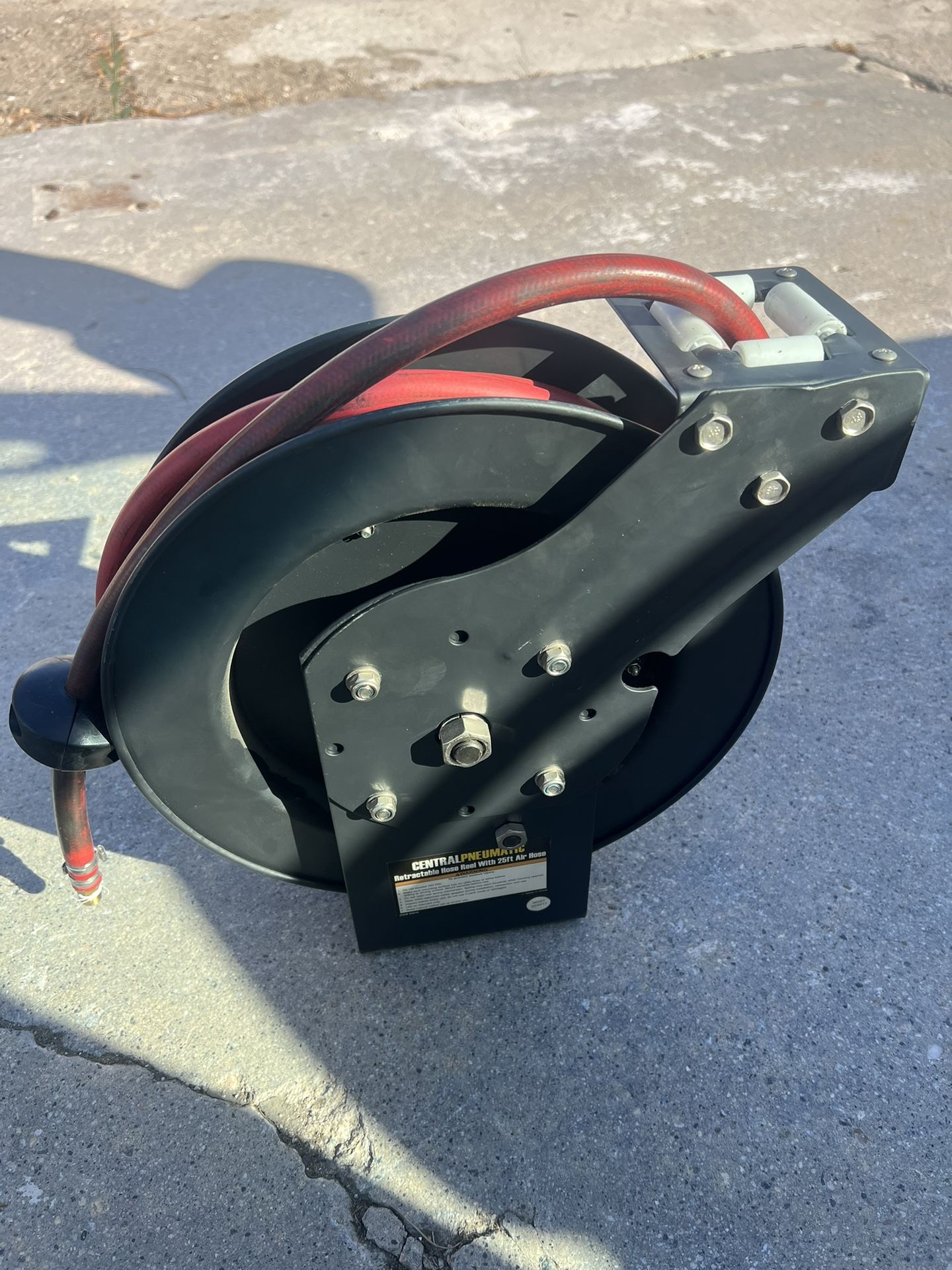  Carrete Con 25’ De Manguera De Aire 