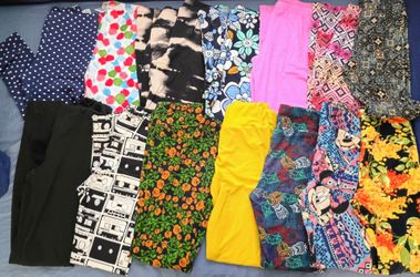 14 girls leggings size 10/12
