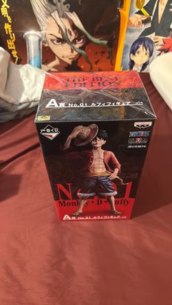 Banpresto One Piece Monkey D. Luffy Figure – The Best Edition