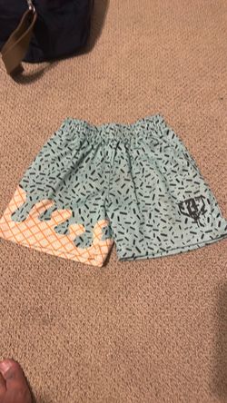 Baseballism Patterned Athletic Shorts
