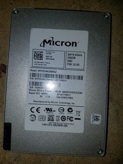 Micron 256gb ssd