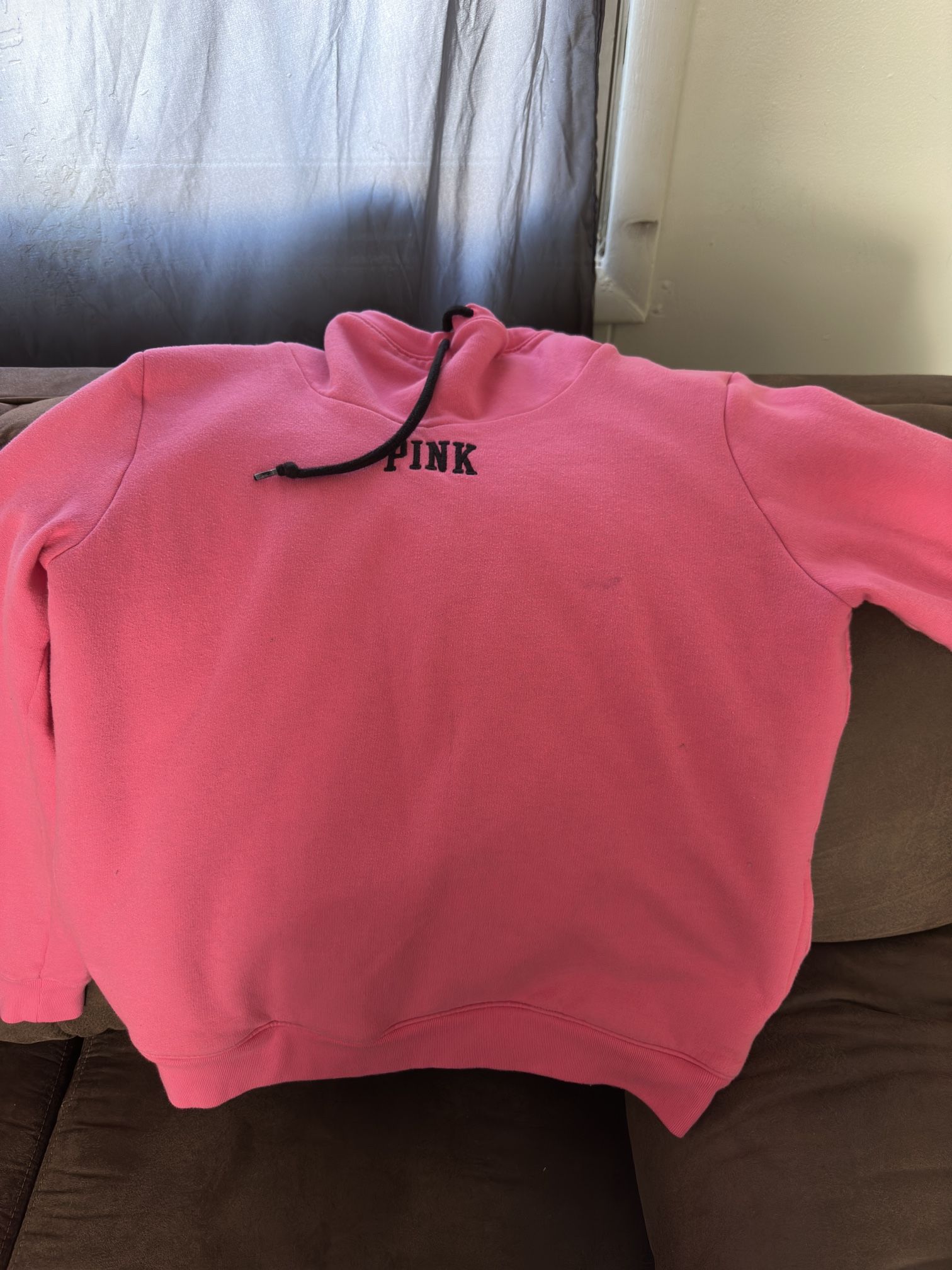 hot pink pullover