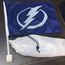 Tampa Bay Lightening Car Flag !