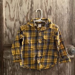 Carter’s Plaid Size 24 Months Long sleeved Shirt