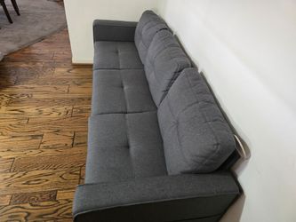 This dark grey live room one