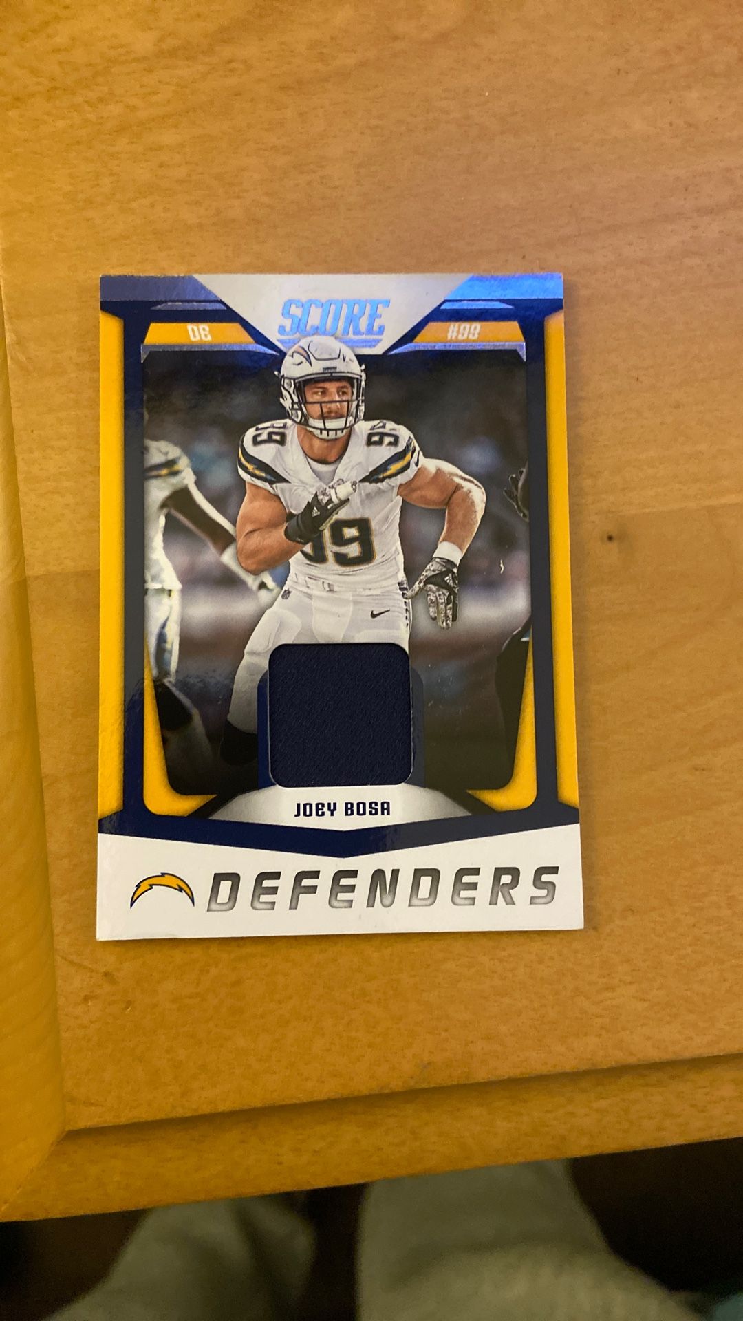 Joey Bosa Player Worn Material