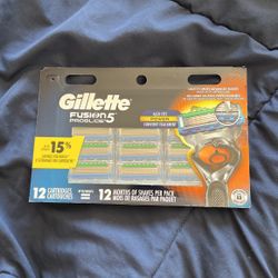 Gillette Fusion 5 Proglide 12 Cartridges Pack