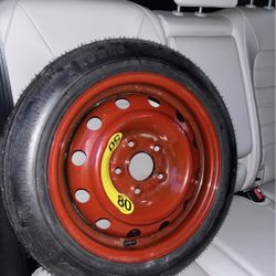 Spare Sedan Tire