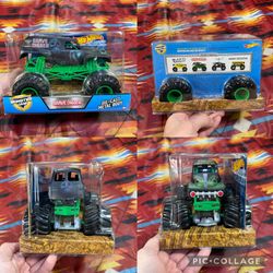 Hot Wheels Monster Jam Trucks 35th Grave Digger 1:24 Scale Diecast 2017