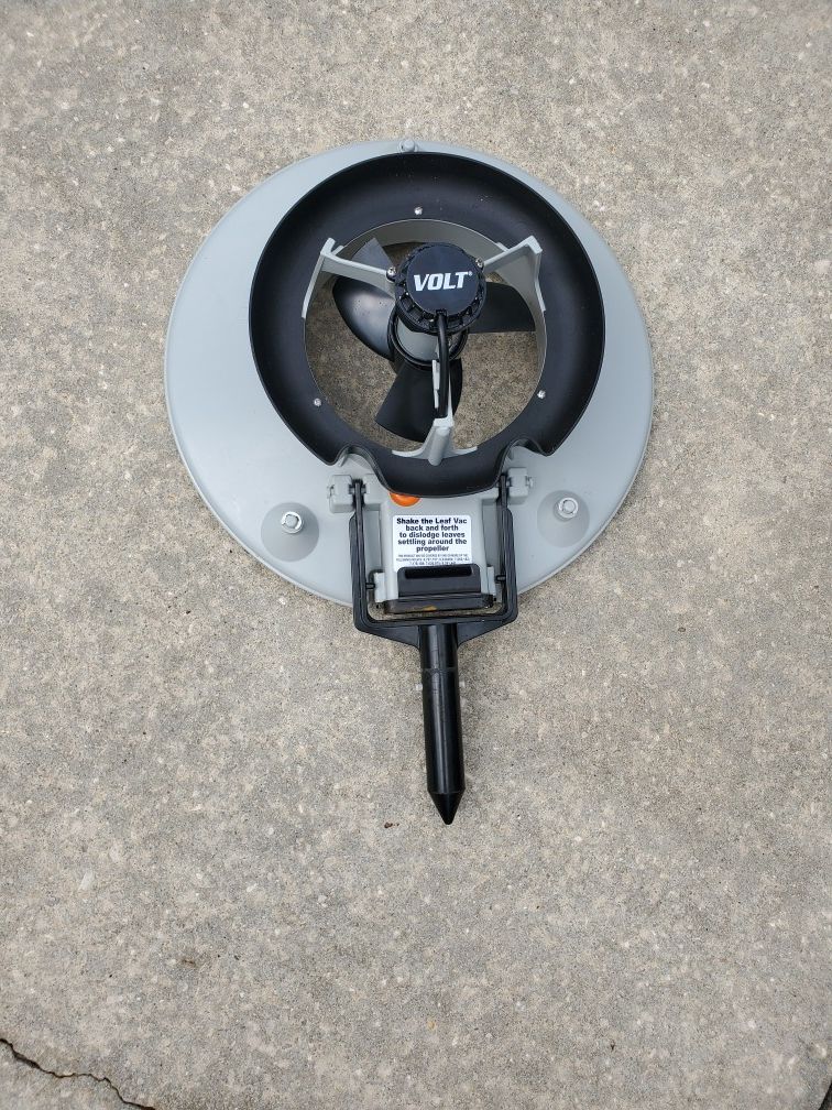 Water tech volt battery 2024 powered leaf vac 11a0060