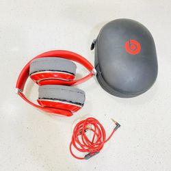Beats By Dre Studio (B0501) Red - Wireless Bluetooth Headphones