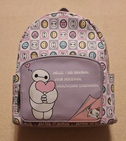 Disney Big Hero 6 Baymax Dani By Danielle Nicole Mini Backpack-NWT