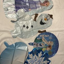 Frozen Foil Balloons 6pcs and -#5