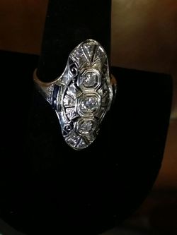 Come see our nice selection of natural diamond ring estate jewelry