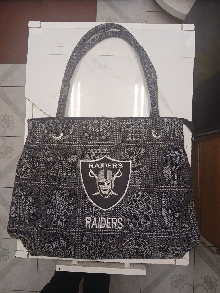 New NFL Team RAIDERS Purse Handbag Tote