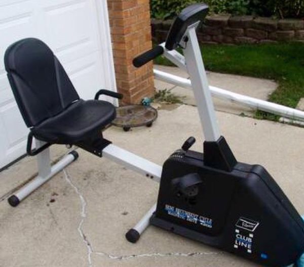 pro sport fitness recumbent bike 4200