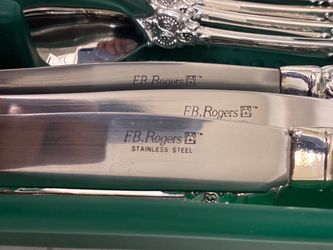 F.B. Rogers Stainless Steel Flatware Set