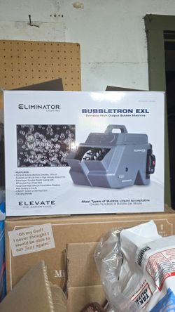 Eliminator Bubbletron EXL Bubble Machine