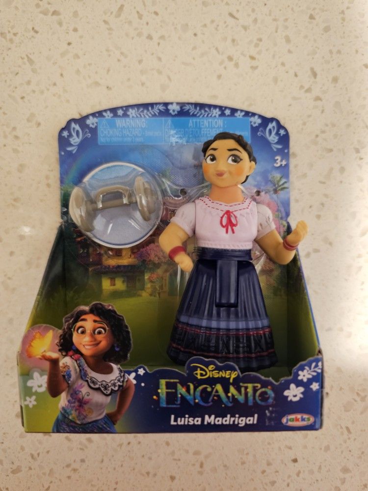 Brand New Encanto Luisa Madrigal Action Figure Doll Jakks