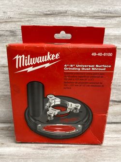 MILWAUKEE 4"-5" Universal Surface Grinding Dust Shroud (
