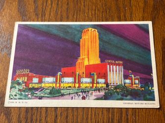 Vintage Postcard - Century of Progress - General Motors Building