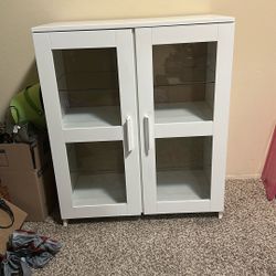 IKEA Glass Cabinet Storage
