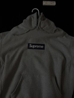 Supreme Box Logo FW 25 Heather Grey