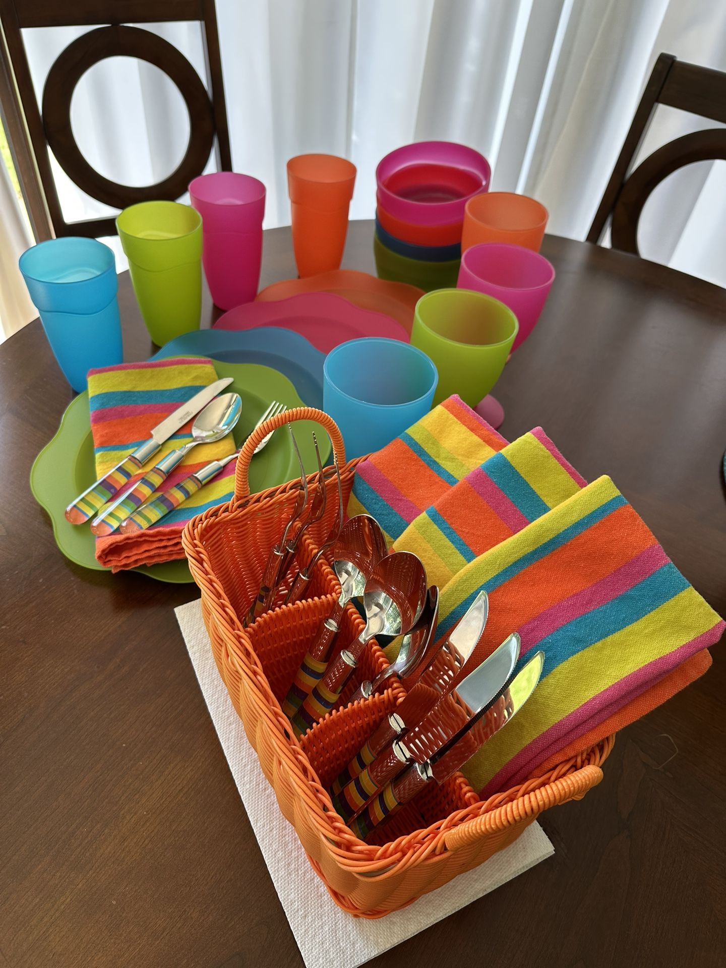 Plastic Picnic Place Setting