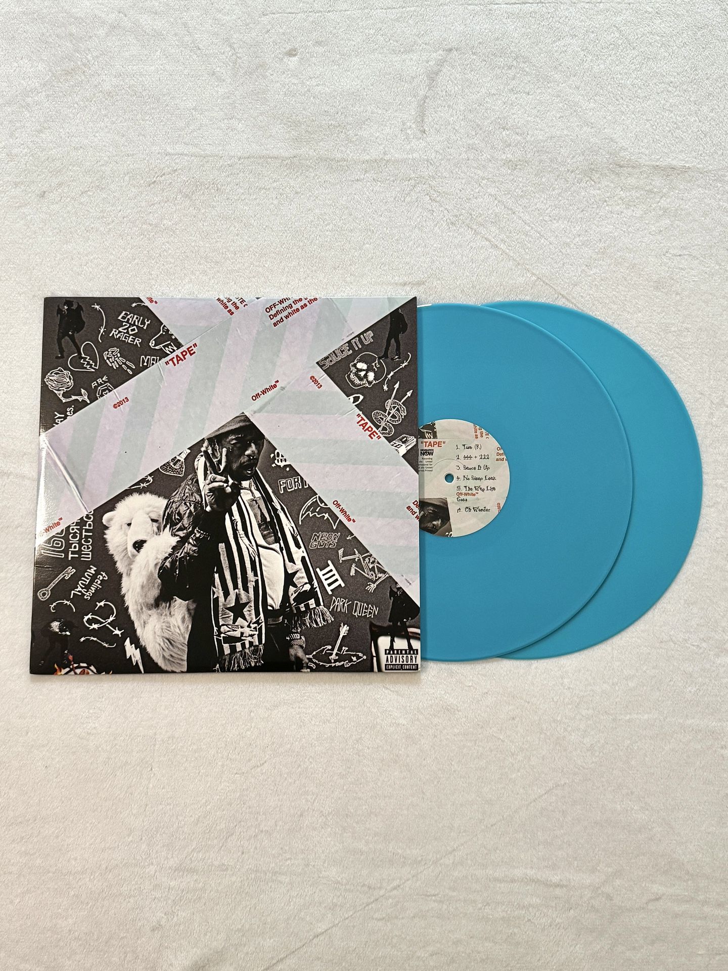 Lil Uzi Vert “Luv Is Rage 2” Blue Vinyl Record