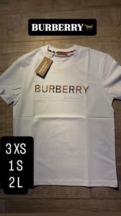 Burberry London England Logo T-Shirt White