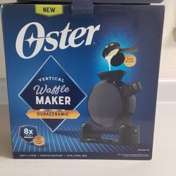 $10 Oster Vertical Wafflemaker Never Used See Photos