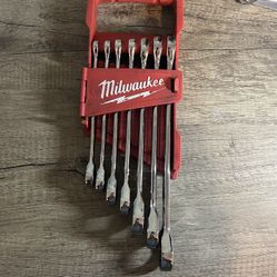 Milwaukee 7-Piece SAE Combination Wrench Set