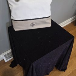 Brand New Vera Wang Tote Bag – White & Beige