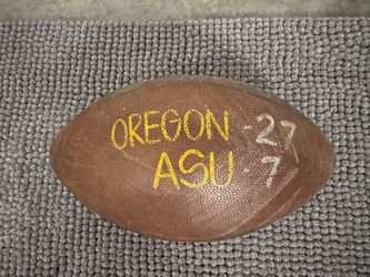 Player of the game ball