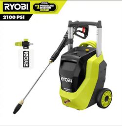 Ryobi 2100 PSI 1.2 GPM Cold Water Corded Electric Pressure Washer with Foamer