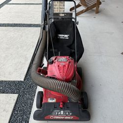 Leaf Vacuum Troy Built With Bag